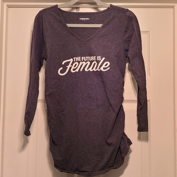 Cafepress Maternity Baseball Tee Medium - Picture 1 of 4